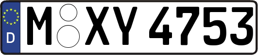 M-XY4753