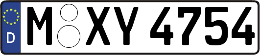 M-XY4754
