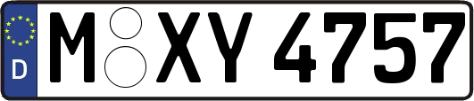 M-XY4757