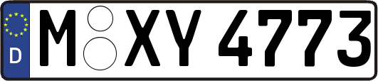 M-XY4773