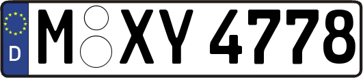 M-XY4778