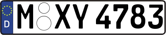 M-XY4783
