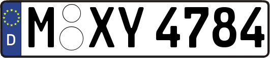 M-XY4784