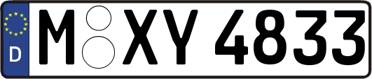 M-XY4833