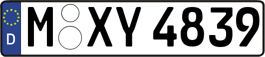 M-XY4839