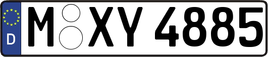 M-XY4885