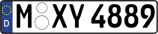 M-XY4889