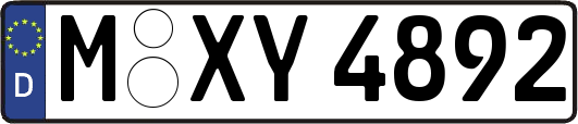 M-XY4892