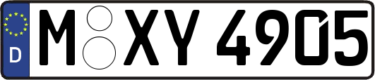 M-XY4905