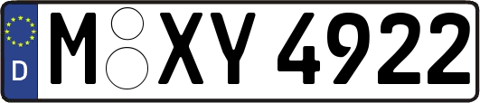 M-XY4922