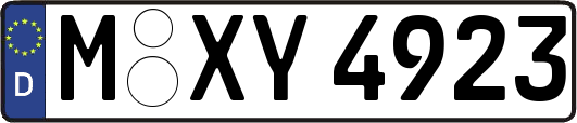 M-XY4923