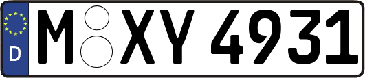 M-XY4931