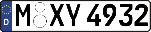 M-XY4932