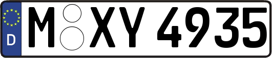 M-XY4935