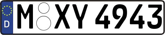 M-XY4943