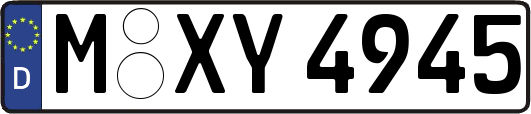 M-XY4945