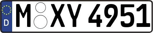 M-XY4951