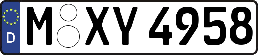 M-XY4958