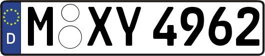M-XY4962