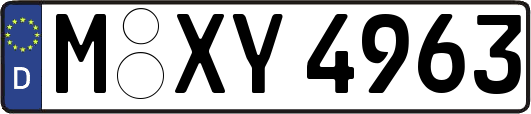 M-XY4963