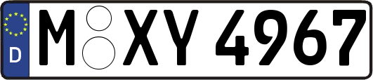 M-XY4967