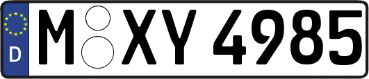 M-XY4985