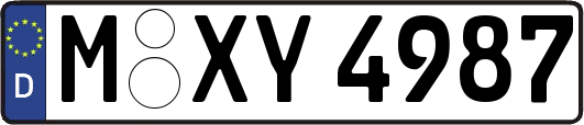 M-XY4987