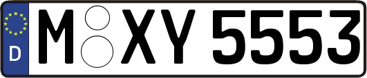 M-XY5553