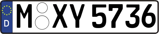 M-XY5736