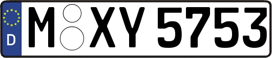 M-XY5753