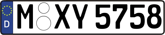 M-XY5758