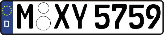 M-XY5759