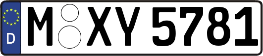 M-XY5781