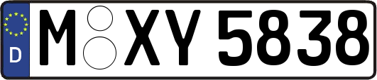 M-XY5838