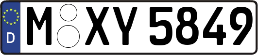 M-XY5849
