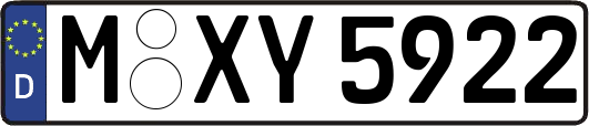 M-XY5922