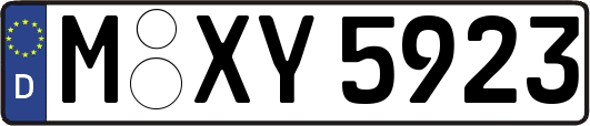 M-XY5923