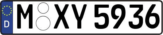 M-XY5936