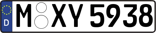 M-XY5938