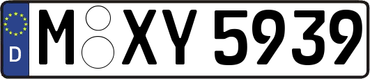 M-XY5939