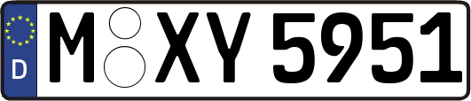 M-XY5951