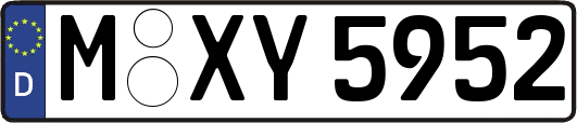 M-XY5952