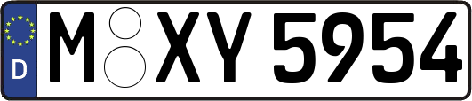 M-XY5954