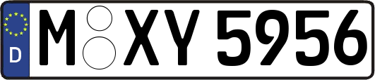 M-XY5956