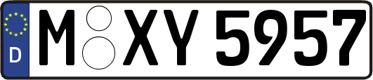 M-XY5957