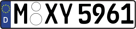 M-XY5961