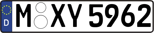 M-XY5962