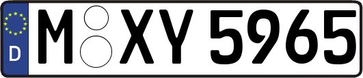M-XY5965