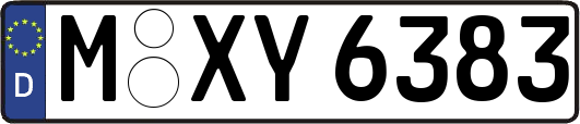 M-XY6383