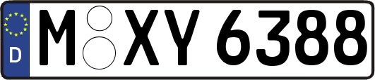 M-XY6388